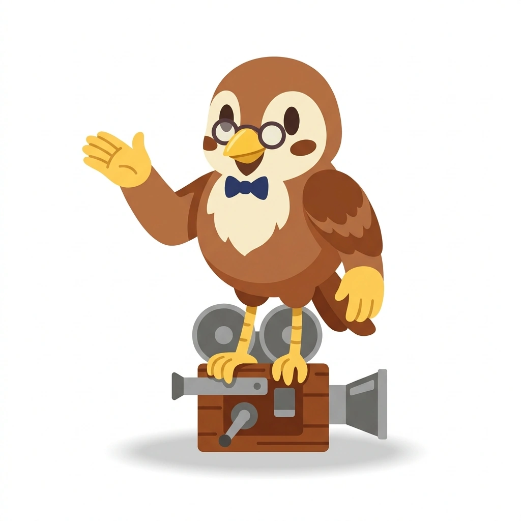 Sora the Sparrow, the guide who teaches the Transcendental Style in Film course