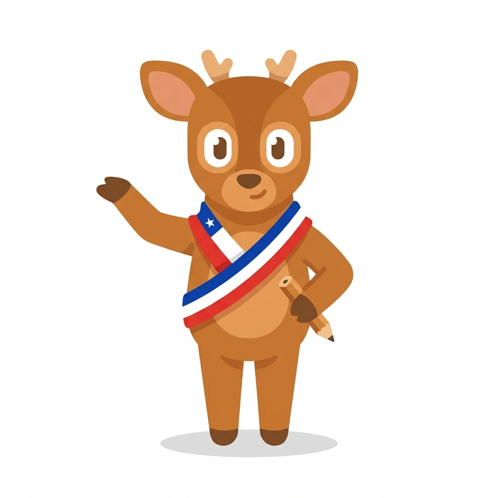 Pancho el Pudú, the guide who teaches the Cómo Funciona la Política en Chile course
