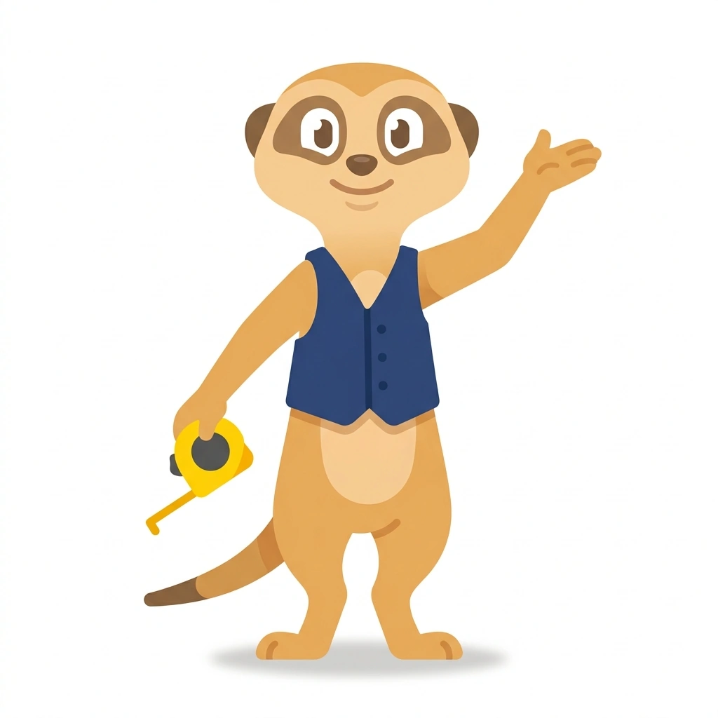 Milo the Meerkat, the guide who teaches the Reading the Tape for Low-Voltage Installs course