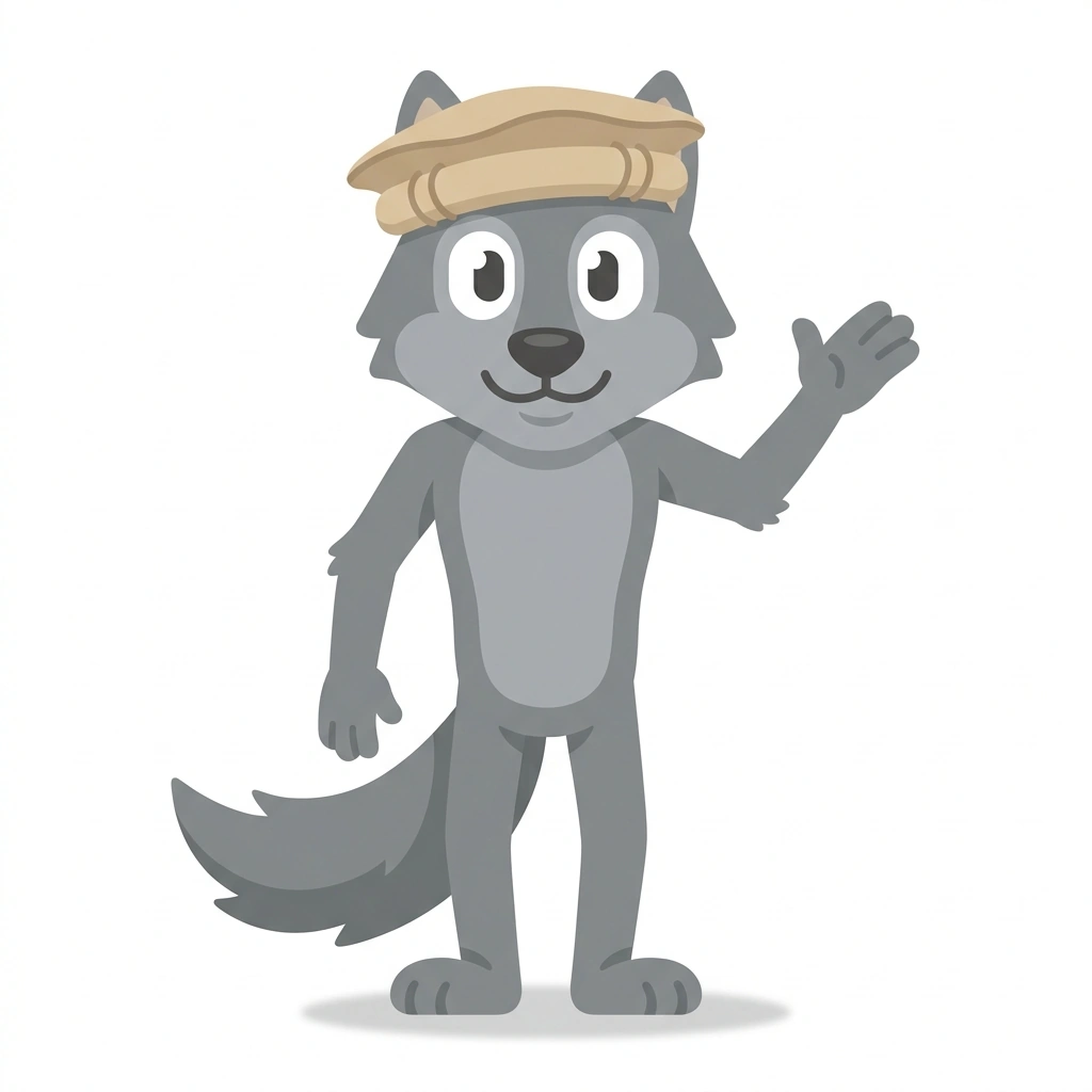 Wali the Wolf, the guide who teaches the Everyday Conversational Pashto course
