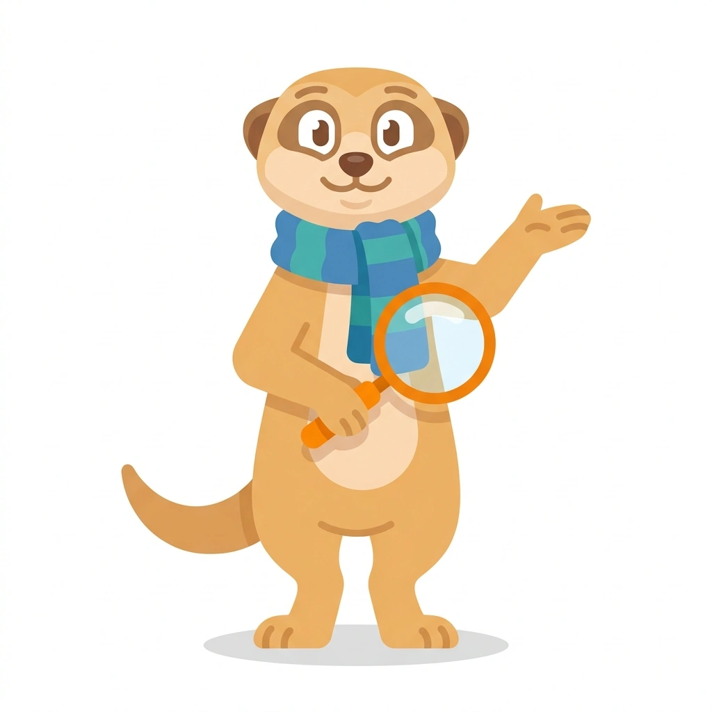 Milo the Meerkat, the guide who teaches the Body Language and Emotional Intelligence course