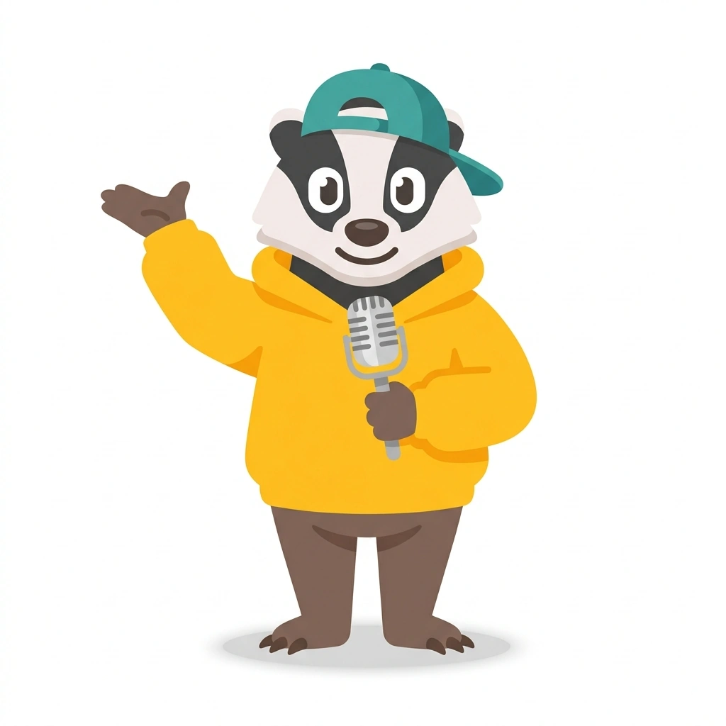 Boom-Boom the Badger, the guide who teaches the Boombap Flow: From NYC to Tokyo course