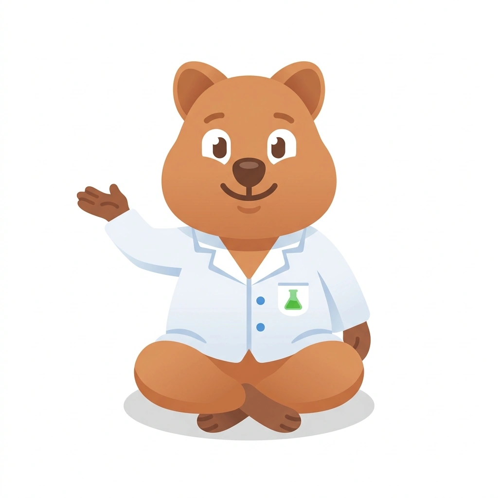 Quark the Quokka, the guide who teaches the Quantum Physics and Mystical Oneness course