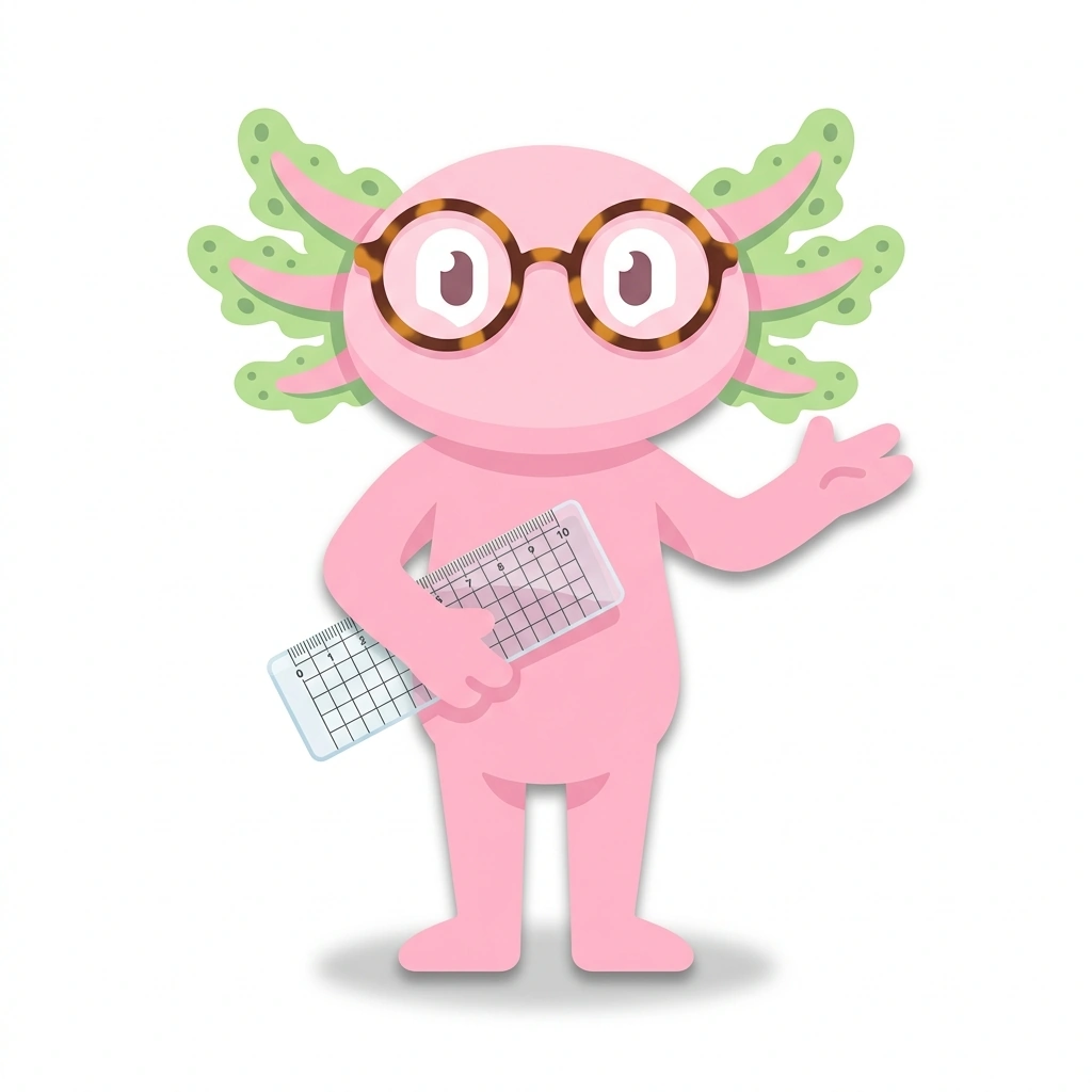 Archie the Axolotl, the guide who teaches the Algebra 2: Functions and Graphs course