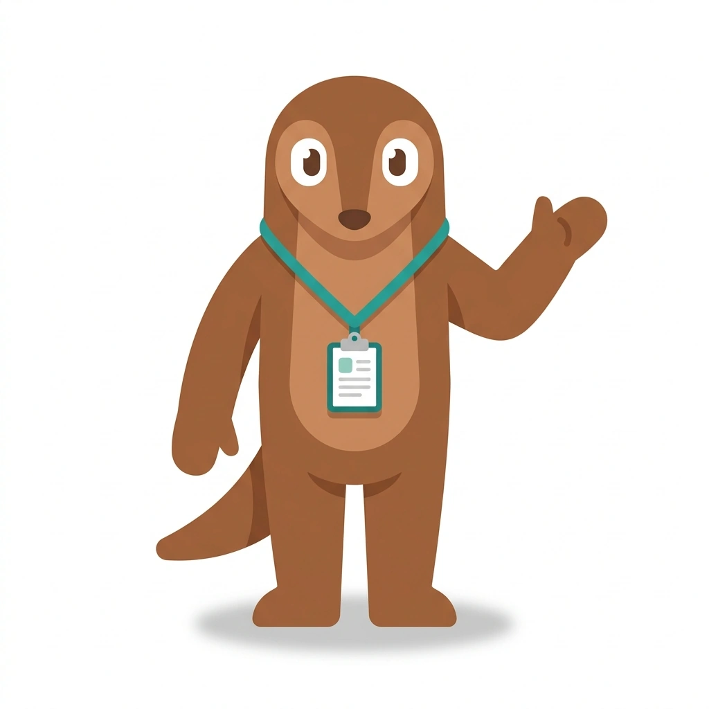 Pip the Pangolin, the guide who teaches the Psychological Science in Practice course