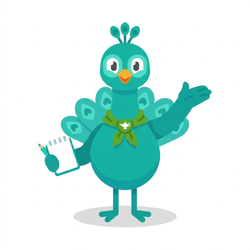 Pari the Peacock, the guide who teaches the How Modern India Works course