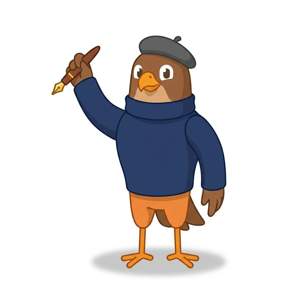 Fabien the Falcon, the guide who teaches the French: The Art of Nuance course