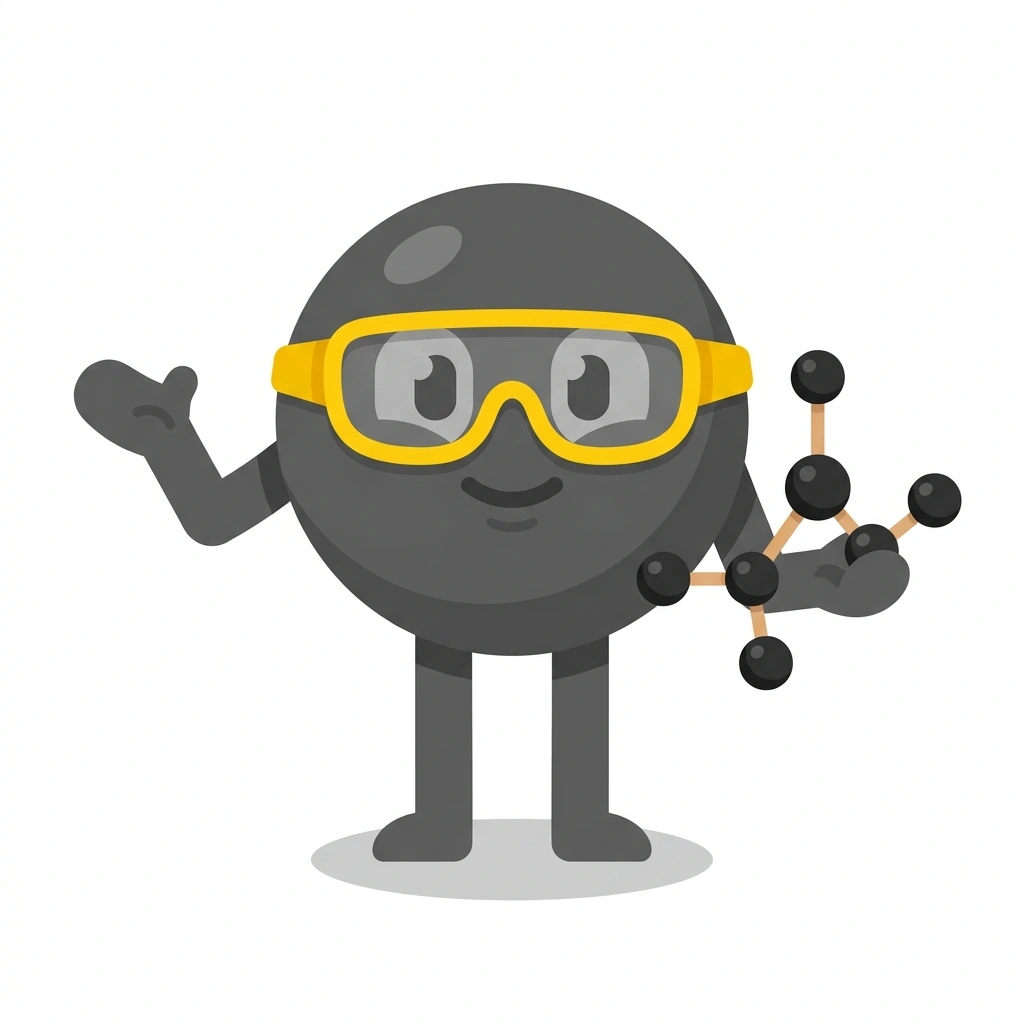 Cal the Carbon, the guide who teaches the Organic Chemistry in Everyday Life course