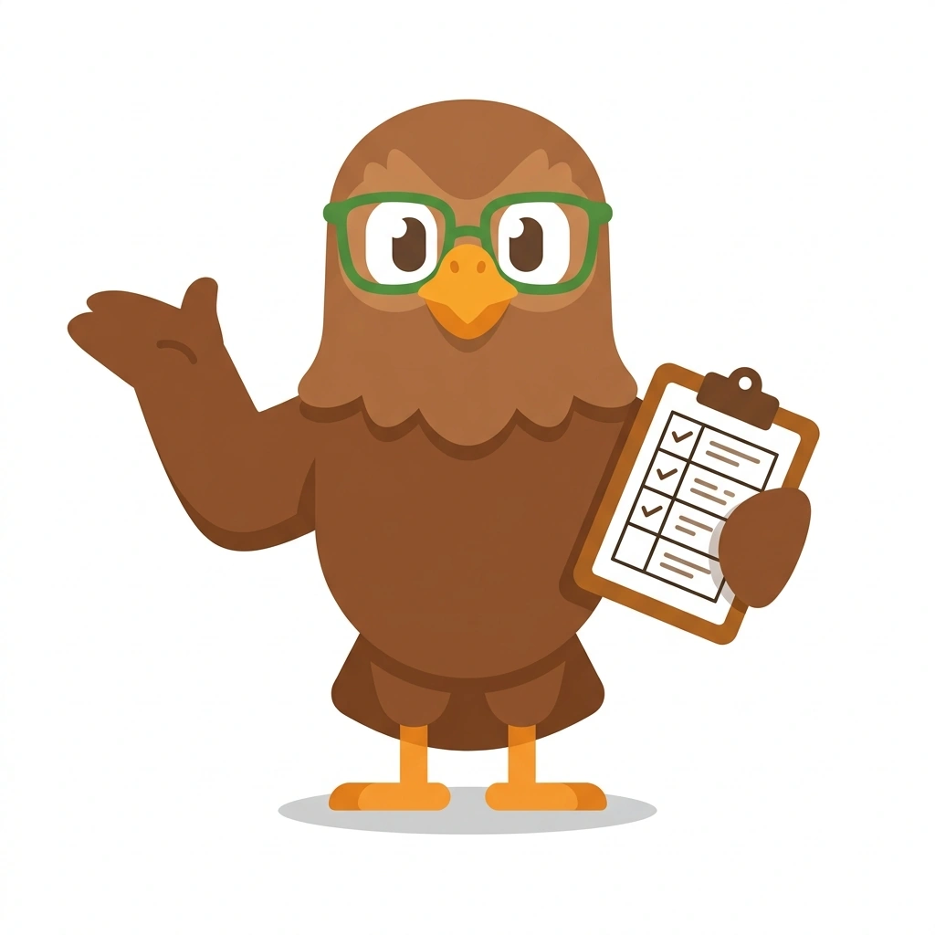 Eddie the Eagle, the guide who teaches the Everyday Excel course