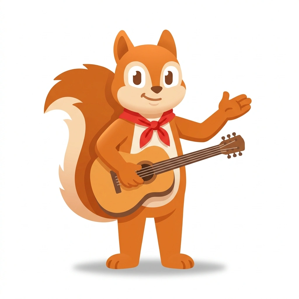 Sammy the Pioneer Squirrel, the guide who teaches the Everlasting Summer: Lore and Branching course