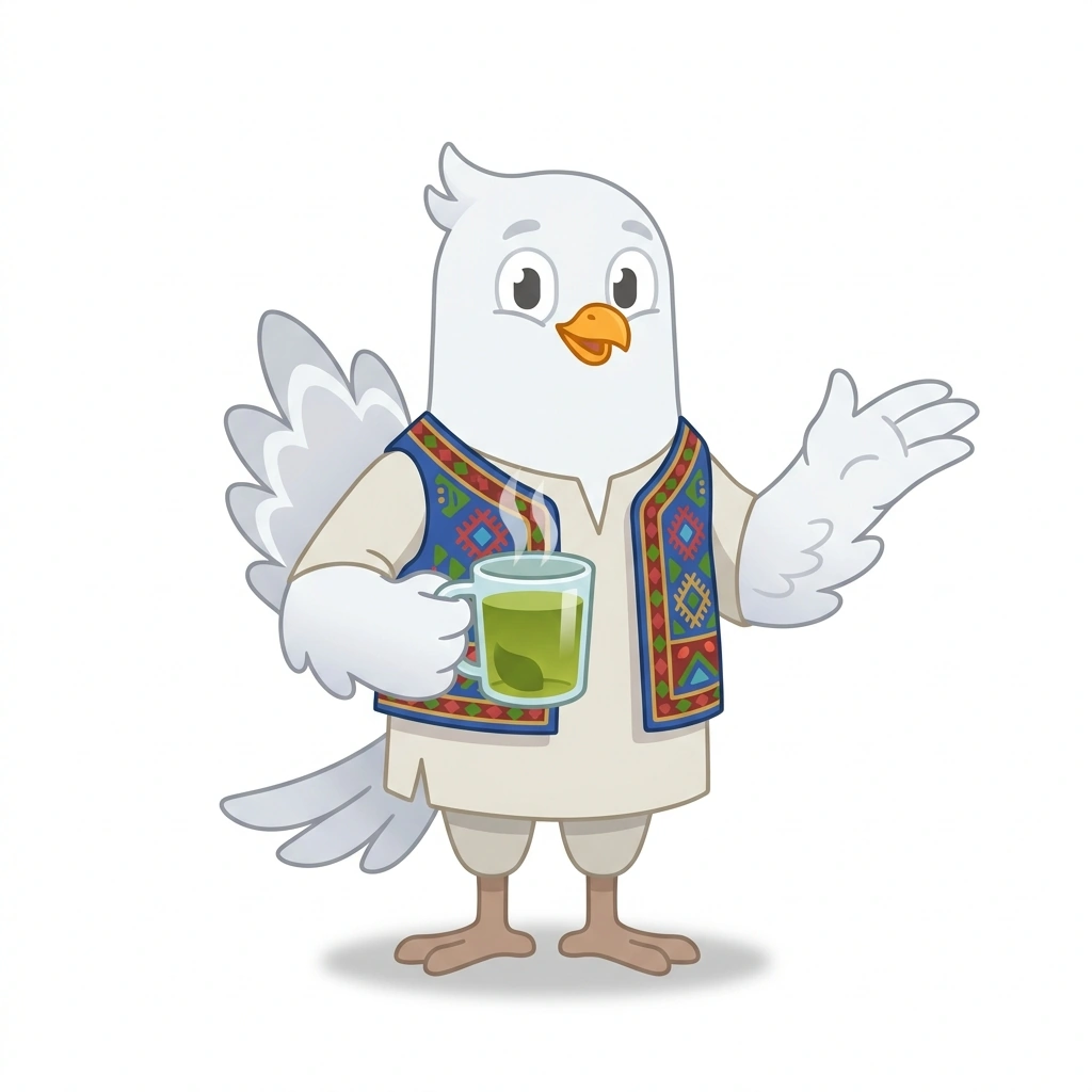 Dara the Dove, the guide who teaches the Everyday Afghan Dari course
