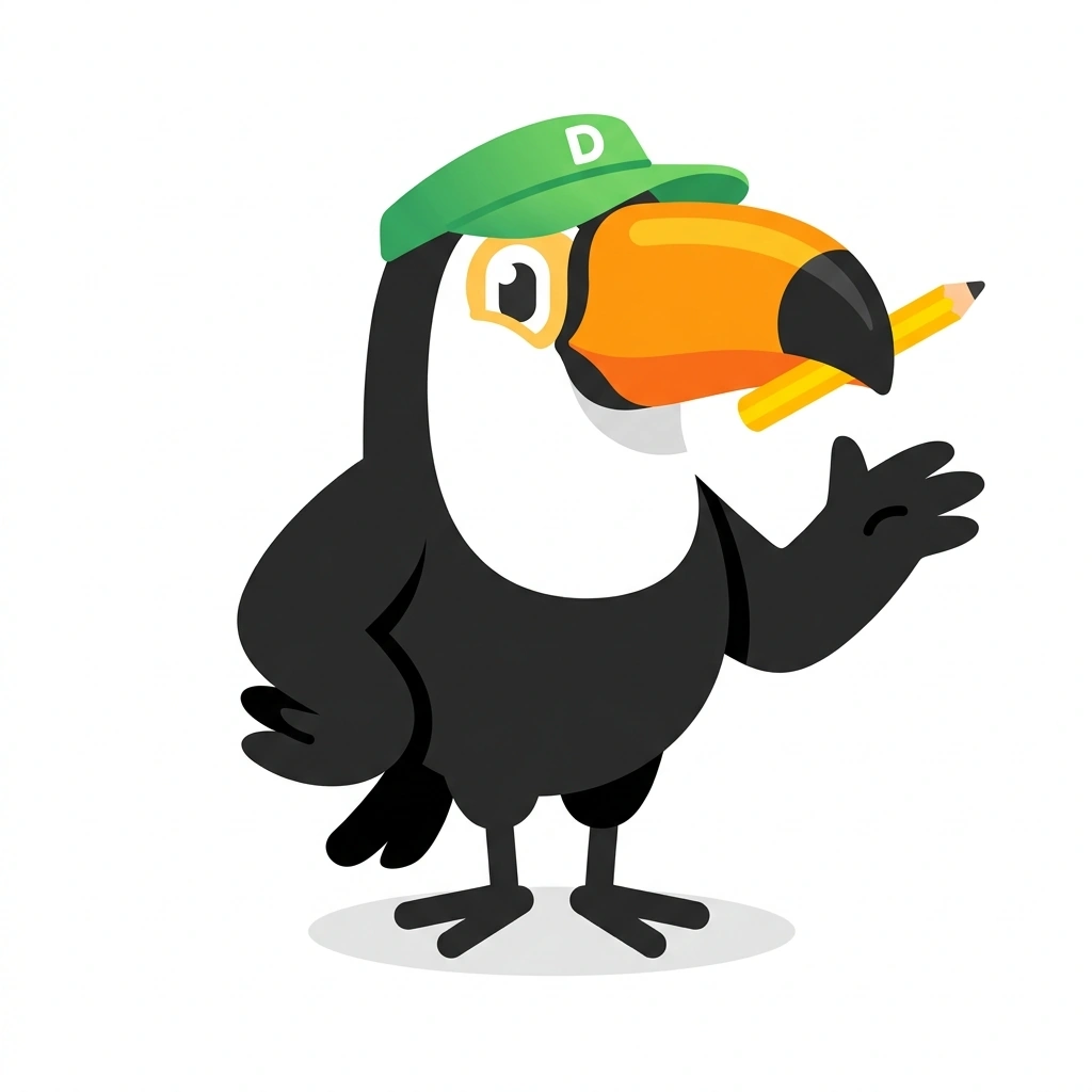Tick the Toucan, the guide who teaches the To-Do Lists That Actually Work course