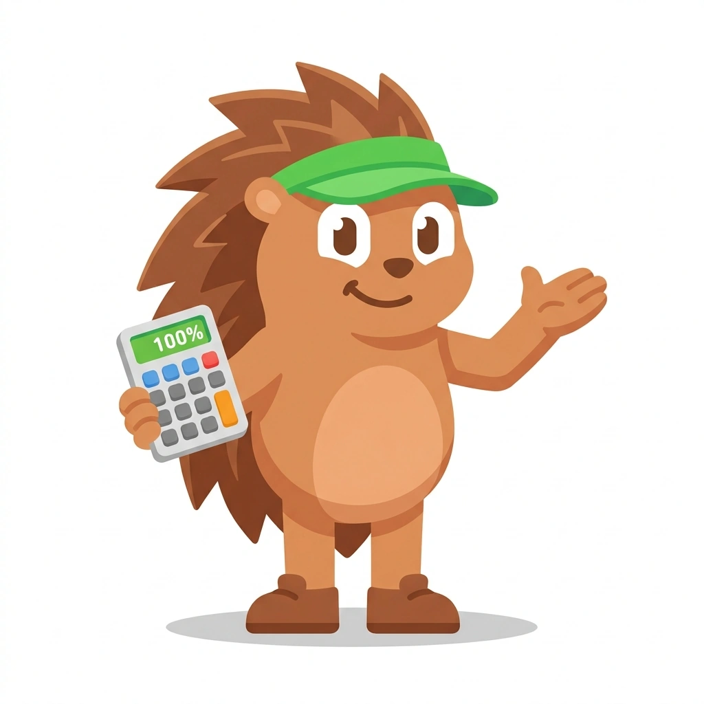 Penny the Porcupine, the guide who teaches the 401k Strategy for Growth course