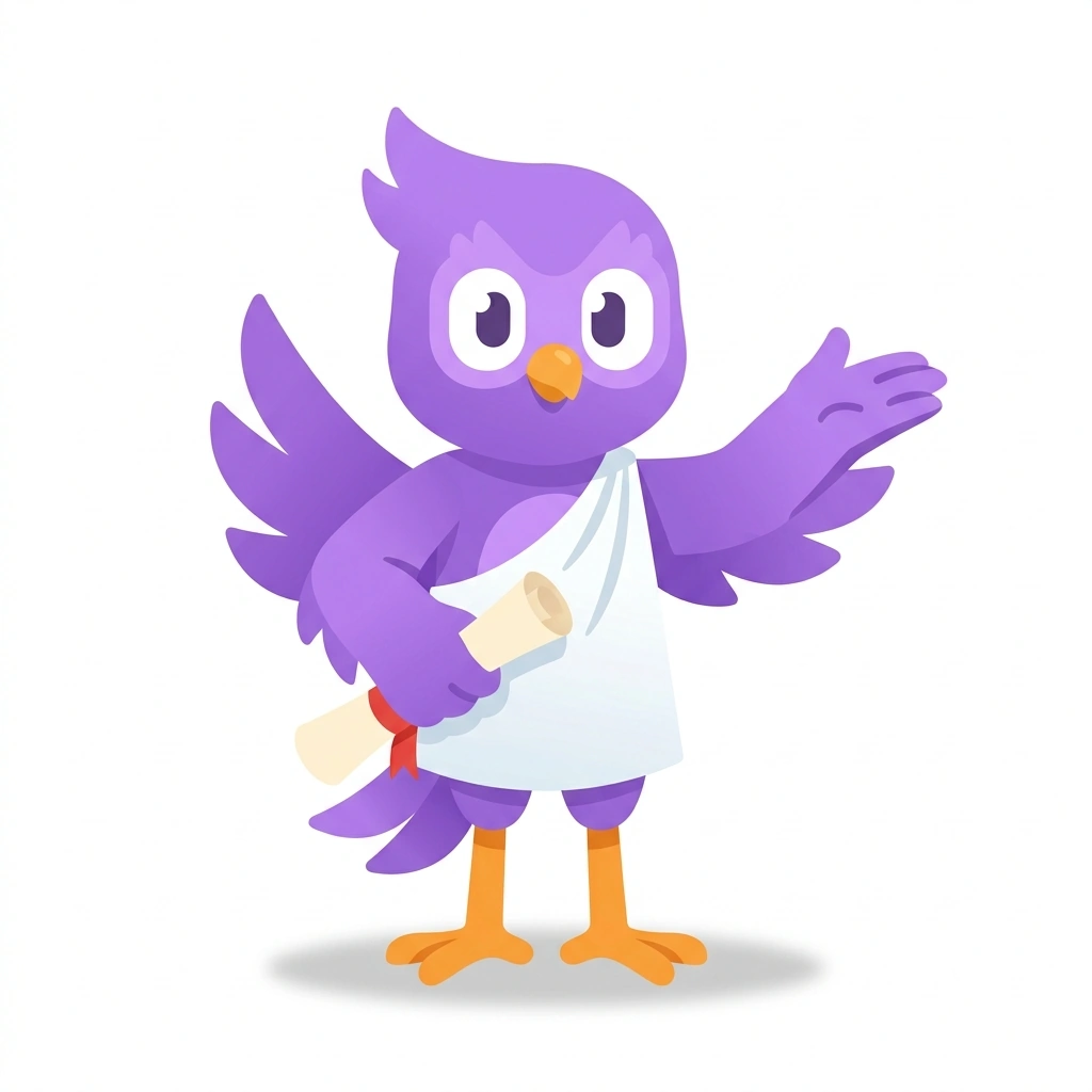 Philo the Phoenix, the guide who teaches the Philosophy for Clearer Thinking course