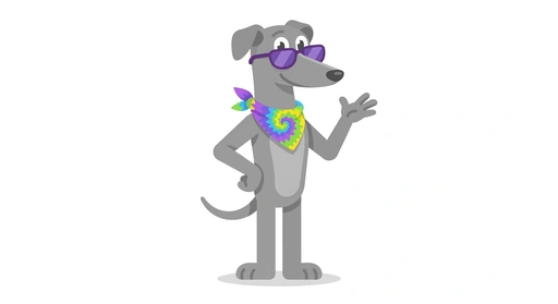 Groovy Gus the Greyhound