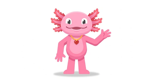 Amara the Amicable Axolotl