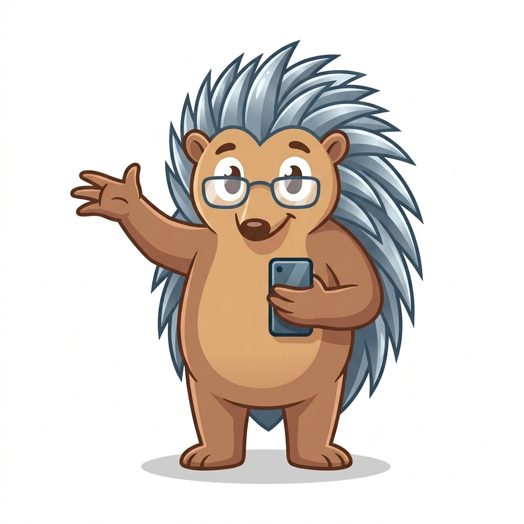 Pip the Penguin, the guide who teaches the Everyday iPhone 17e course