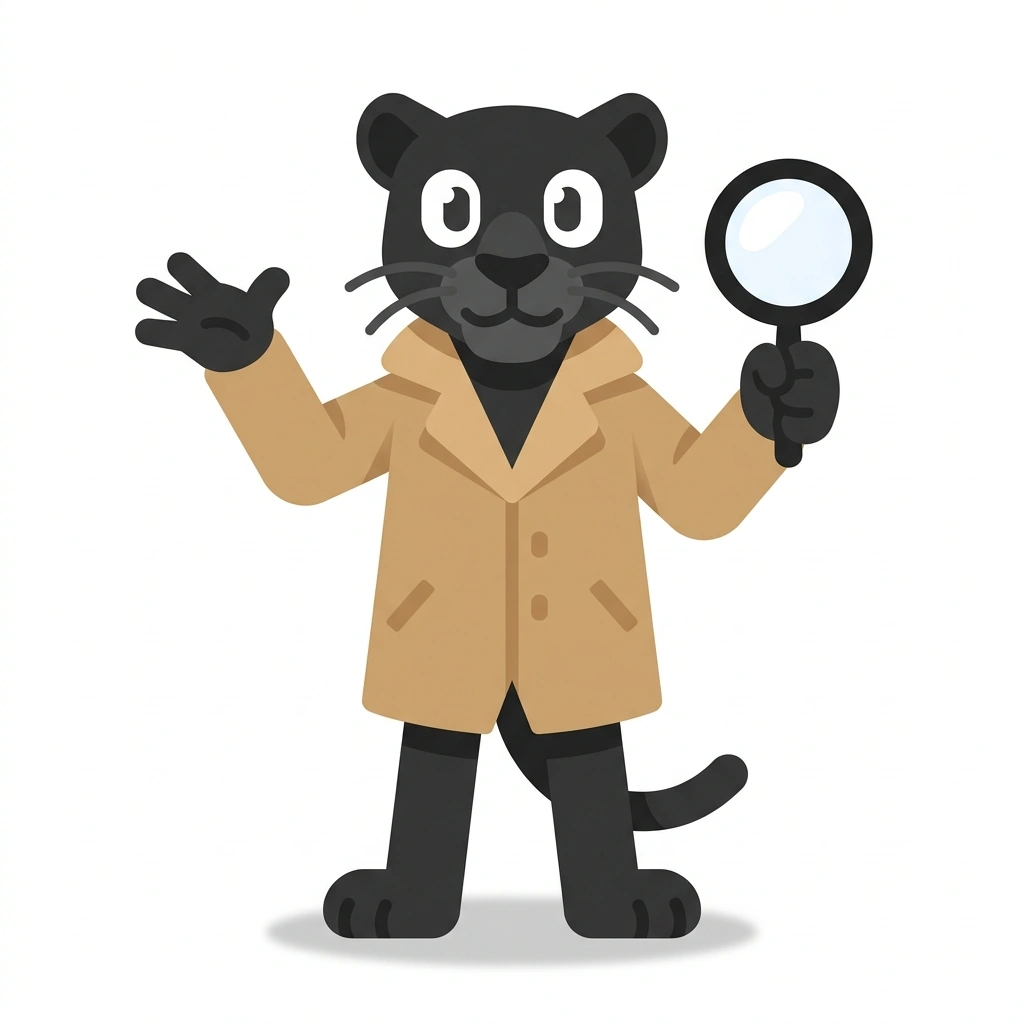 Percy the Panther, the guide who teaches the Psychology, Influence, and Manipulation course