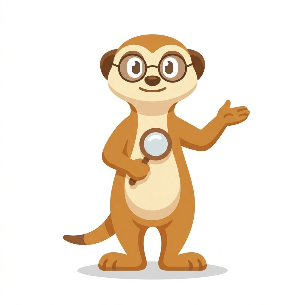 Mindy the Meerkat, the guide who teaches the Psychology in Everyday Life course