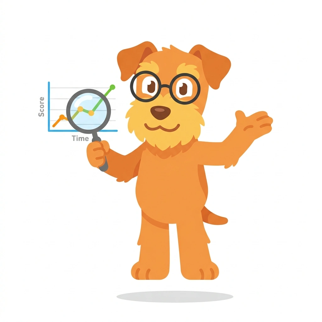 Tensor the Terrier, the guide who teaches the Debugging Machine Learning Models course