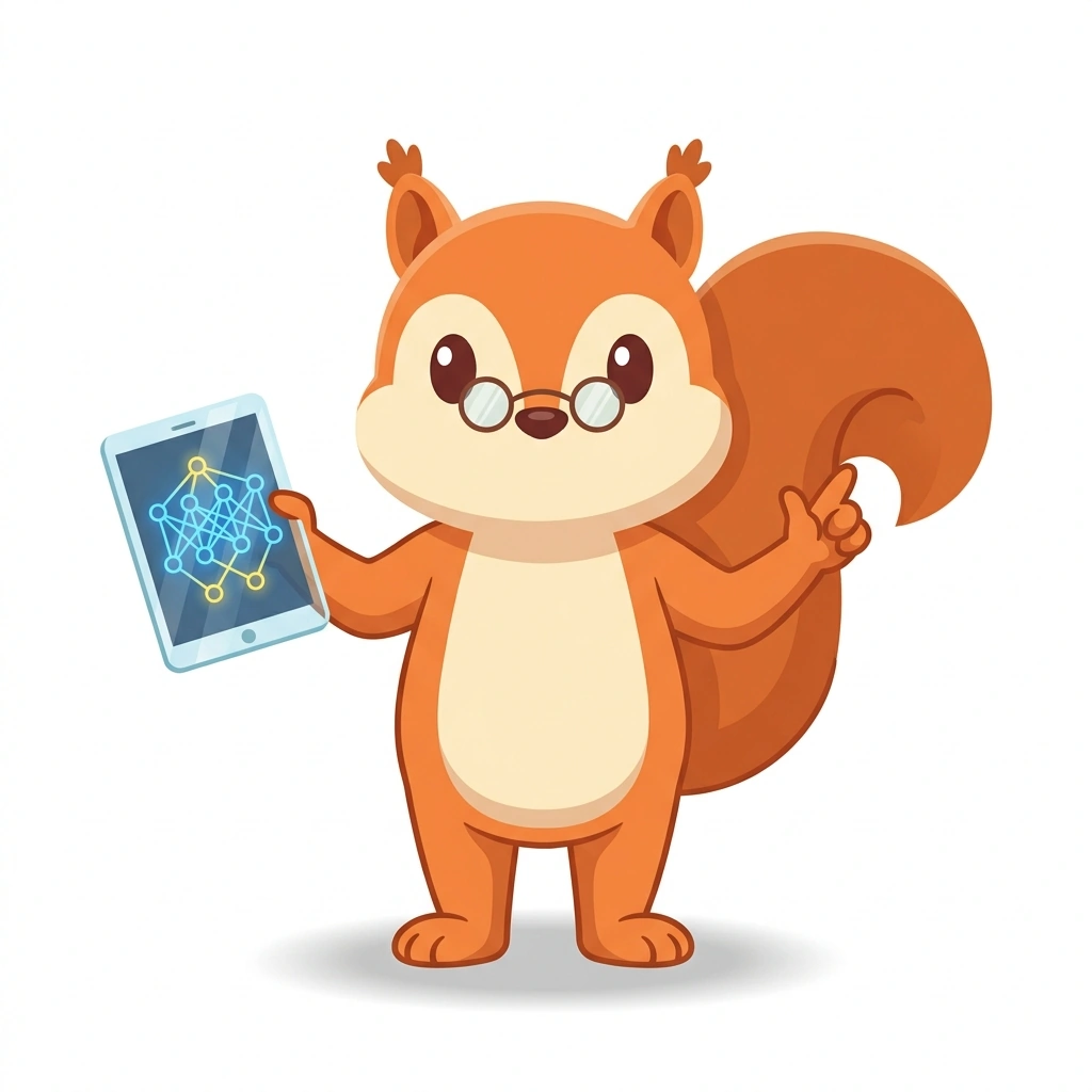 Synapse the Squirrel, the guide who teaches the Brain Circuits and Behavioral Patterns course